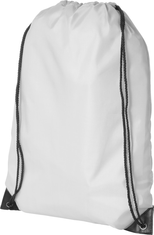 Oriole premium drawstring bag 5L in White